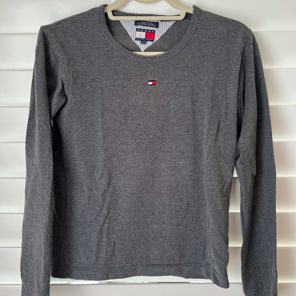 Dark grey Tommy Hilfiger long sleeve S/P